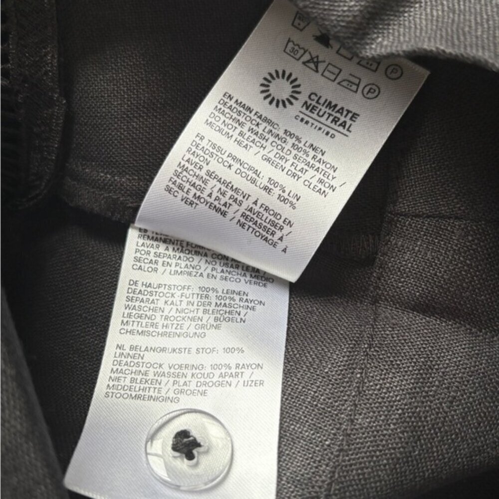 NEW Reformation Everett Sleeveless Linen Embroidered Midi Dress | US 6 UK 10 - Picture 9 of 13